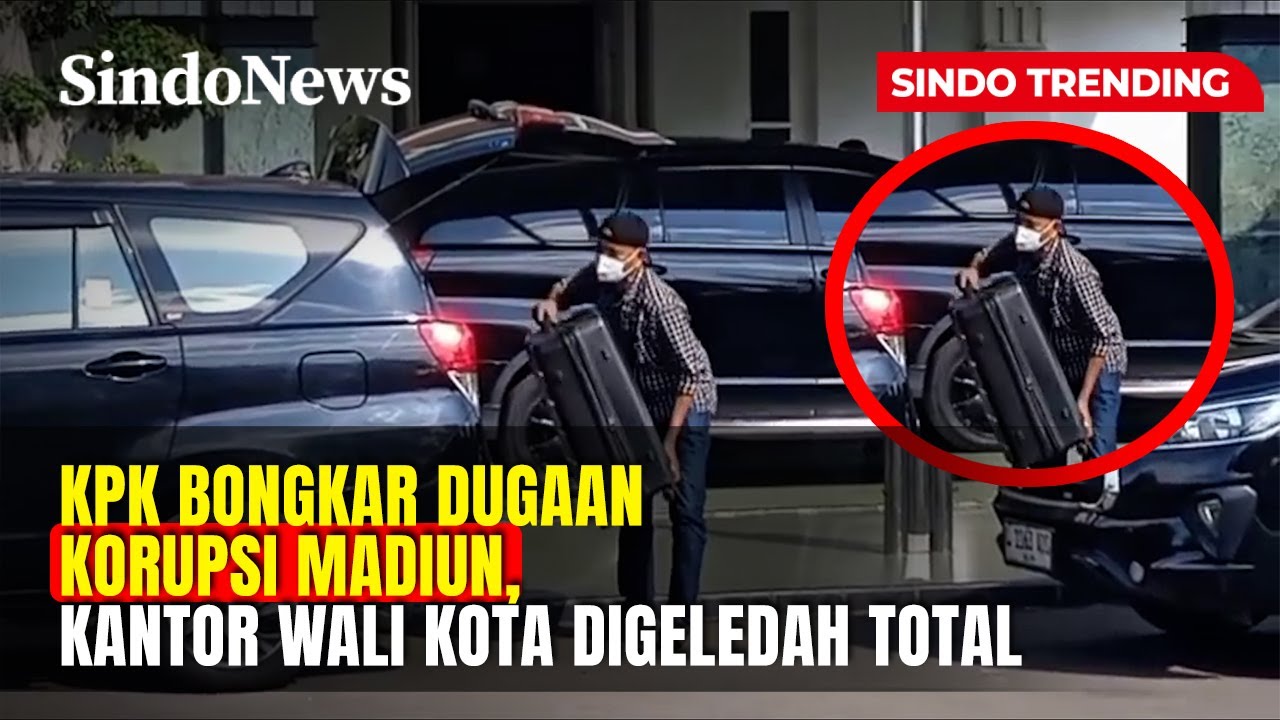 KPK Bongkar Dugaan Korupsi Madiun, Kantor Wali Kota Digeledah Total | Sindo Trending | 01/02