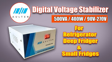 Aulten Automatic Voltage Stabilizer 500VA  Aulten Stabilizer 90V-270V Unboxing #aultenstabilizer
