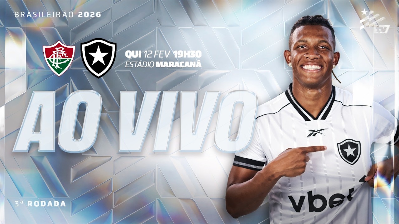 AO VIVO | Fluminense x Botafogo | 3ª Rodada Brasileirão