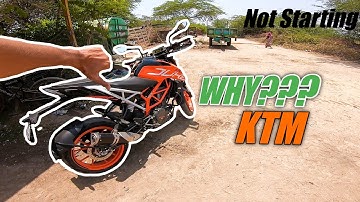 MY KTM DUKE 390 NOT STARTING |BIG PROBLEM| 😥!!