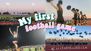Vlog: Premier Football game en tant que cheerleader aux USA
