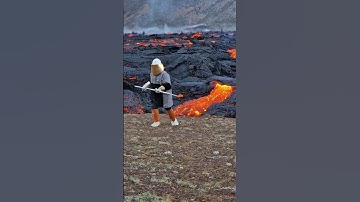 Thumbnail of Volcano eruption, Iceland 🇮🇸🌋 #volcano #eruption #iceland #geology #lava