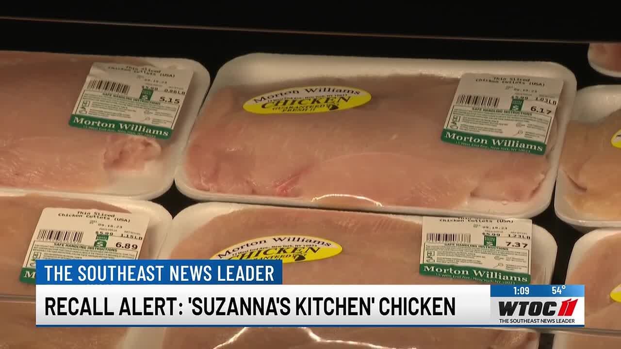 RECALL ALERT: Chicken sold in 7 states including FL, GA, recalled for potential listeria contamin...