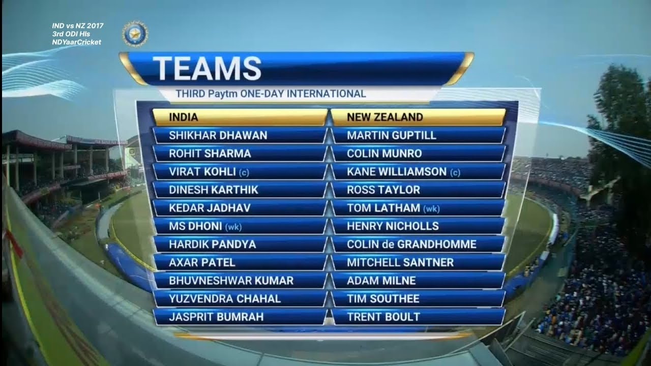 India vs New Zealand 3rd ODI 2017 Kanpur Full Extended Highlights 1080p50fps | IND vs NZ Highlights