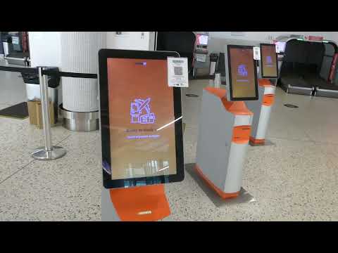 Jetstar Self-Service Check In Kiosk