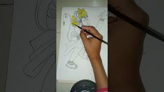 Bajrangbali Gl Painting Hanuman