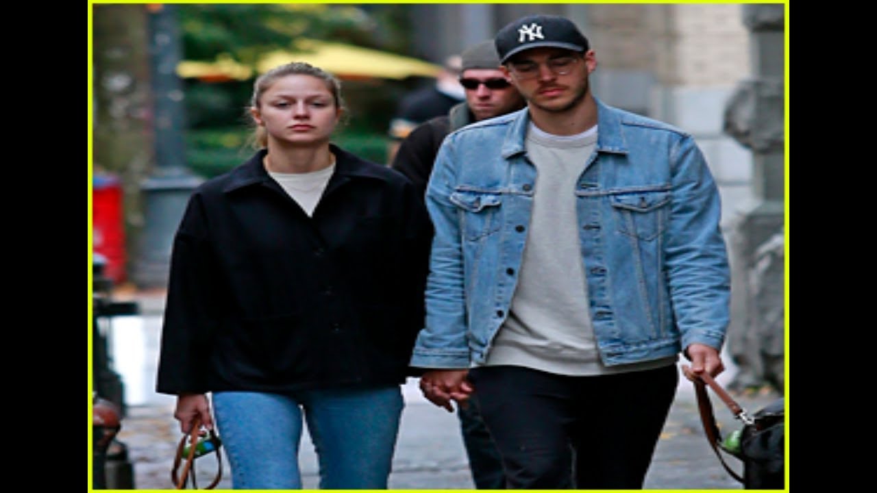 Melissa Benoist & Boyfriend Chris Wood Hold Hands on a Stroll in