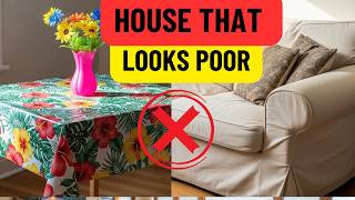🏠✨ Things That Make Your Home Look Poor