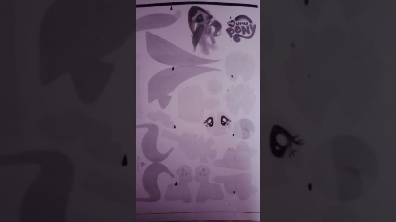 papercraft  fluttershy