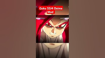 Goku SSJ4 Daima Mod 🔥 #dragonball #shortvideo #gaming #manga #fyp #shorts