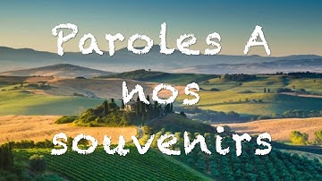 Thumbnail of Paroles A nos souvenirs