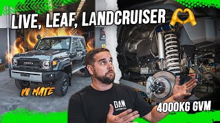 ALL NEW V8 2024 Toyota LandCruiser 79 Series Gets A 4000kg LEAF GVM UPGRADE!