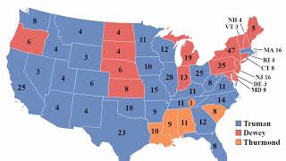 Electoral College Voting Results 1900-2020