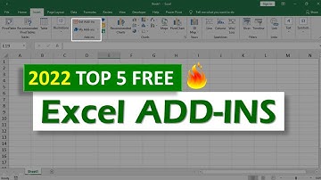 🔥 Top 5 FREE Excel Add-Ins 2022