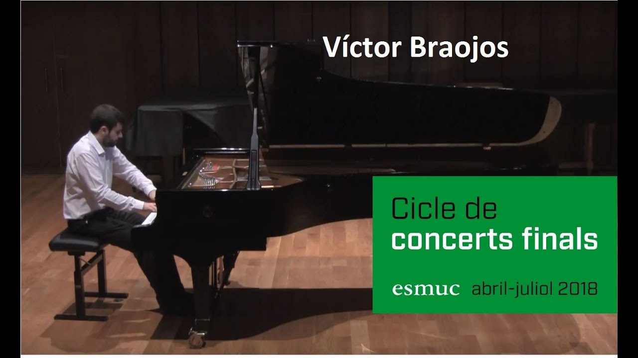 education film Concerts finals de l'ESMUC 2018: Víctor Braojos