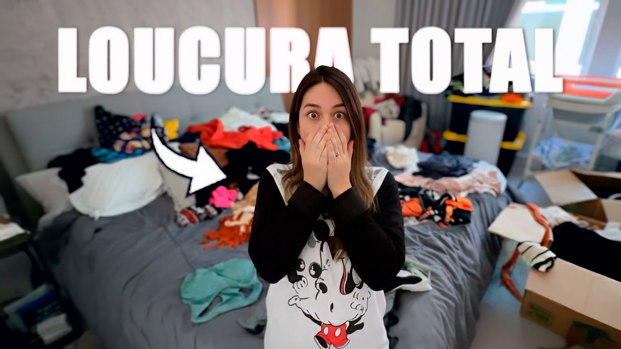 Meu Closet NOVO nos EUA Ficou PRONTO e a Bagunça é GIGANTE