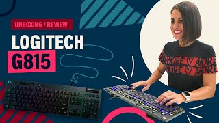 Teclado Logitech G815 - Review y Unboxing screenshot 4