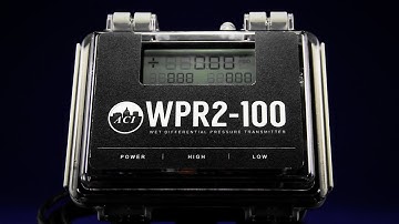 WPR2 [Wet to Wet Differential Pressure Sensor] With LCD