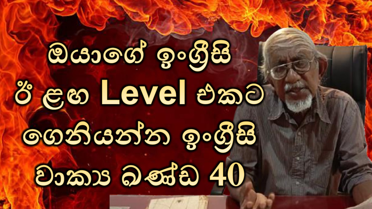 මේ වීඩියෝ බැලුවොත් සංකීර්ණ වාක්‍ය ඔයාට ලේසියෙන් පුළුවන් වෙනවා (Part 52) #cecilpaaris