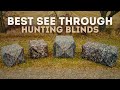 Tidewe see through hunting blind collection  full overview