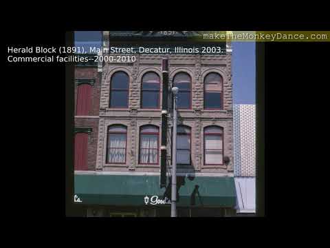 Decatur Illinois  Roadside Travel America Photographs video