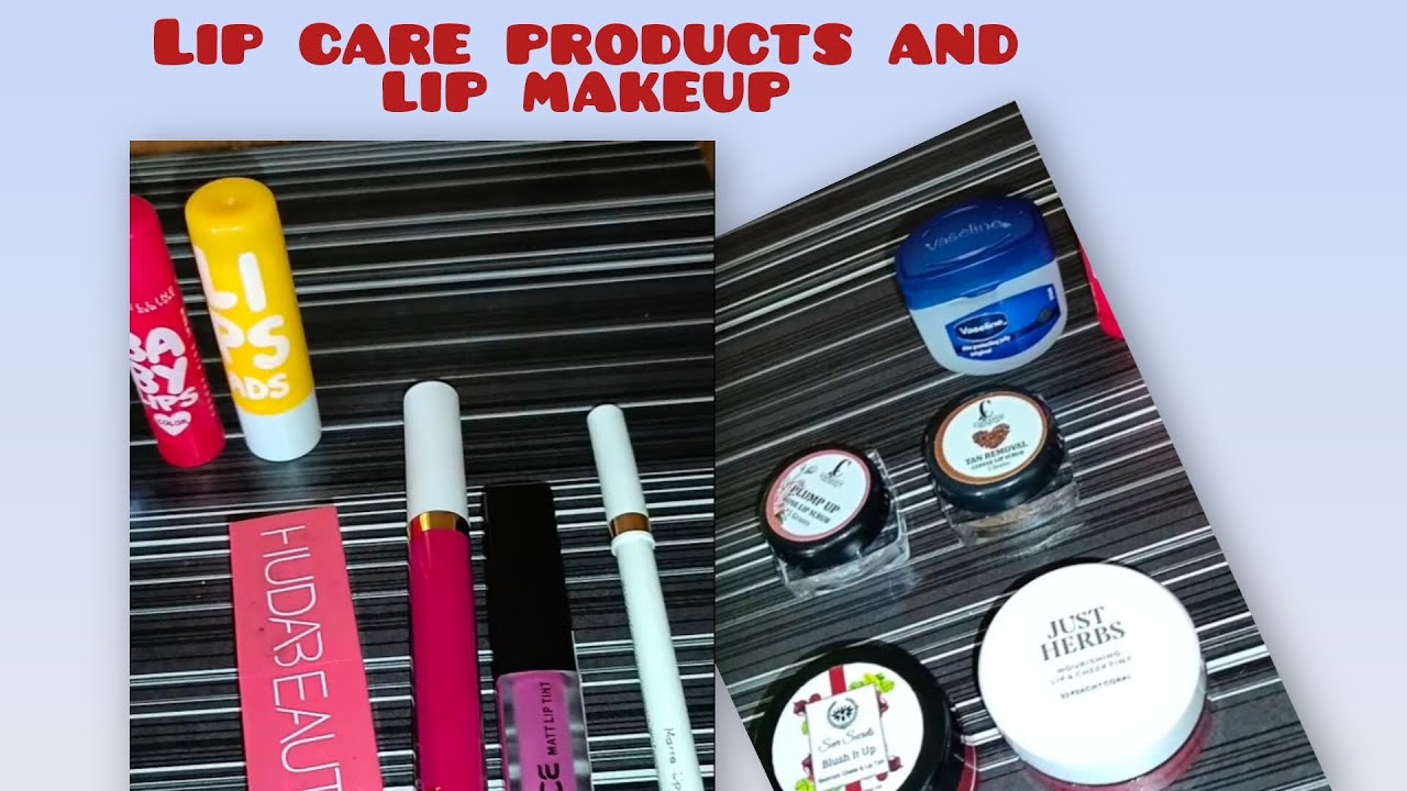My lip care routine and lip makeup #SoftLipsClub, #LipTint, #MakeupAddict, and #HydratedLips.