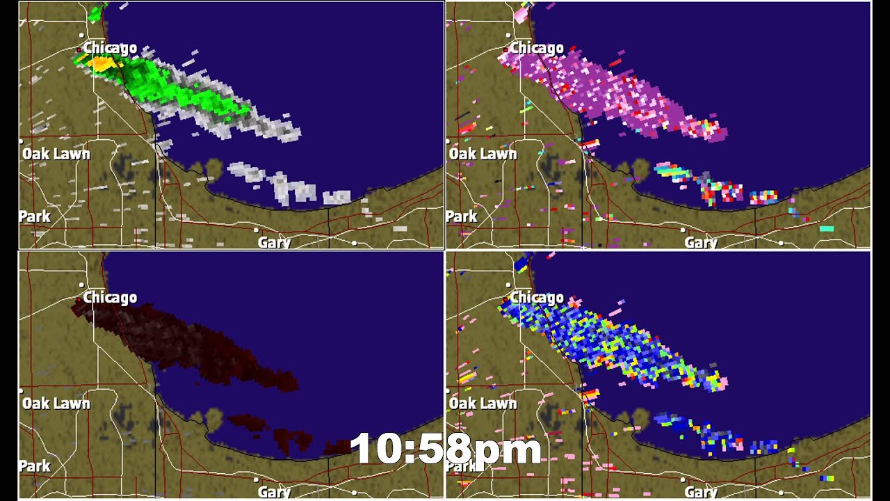 Chicago/Bridgeport Fire on Radar 1/22/13 YouTube
