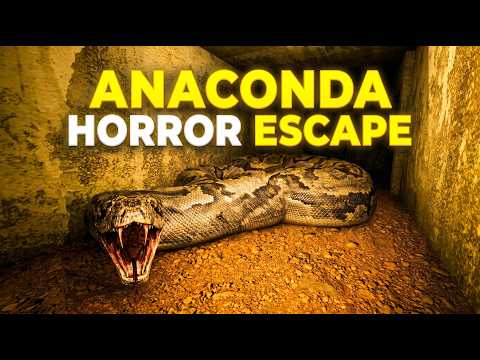 NEW HORROR ESCAPE! 🥶🐍 Escaping Rod & The Giant Anaconda!