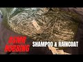 ASMR Rubbing Shampoo on Raincoat 15 mins [No Talking]
