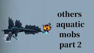 Hullbreaker vs others aquatic mobs-part 2 (Minecraft Java Edition Mob Battle)#minecraft #mobbattle