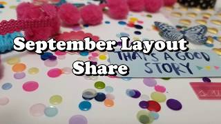 September Layout Share