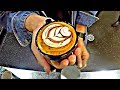☕️ 1 Hour Of Pure Barista Latte Art Training Compilation Satisfying Chill Jazz Hip Hop Lo fi Coffee