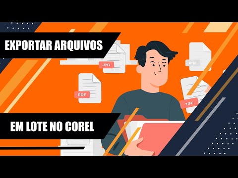 Como Exportar Arquivos em Lote no Corel Draw 2023 ?