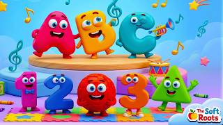 Preschool Learning activities for 3 year olds at home | Learn ABC Phonics Shapes Numbers Colors 🌈 screenshot 1