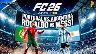 C. Ronaldo vs Leo Messi | Portugal vs. Argentina - FIFA World Cup 2026 Final Match | PS5 Pro #fifa