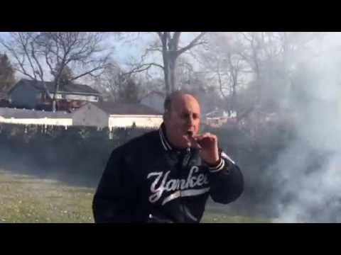 Havin a cigar Vic DiBitetto
