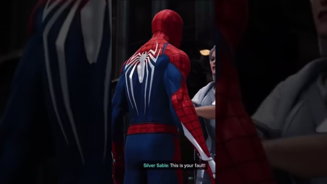 Spider-Man Getting Folded By Silver Sable For Almost A Minute Straight