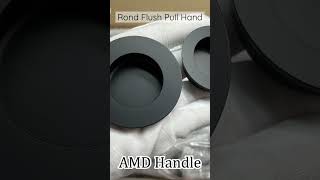 Round Flush Pull Handle For Sliding Door