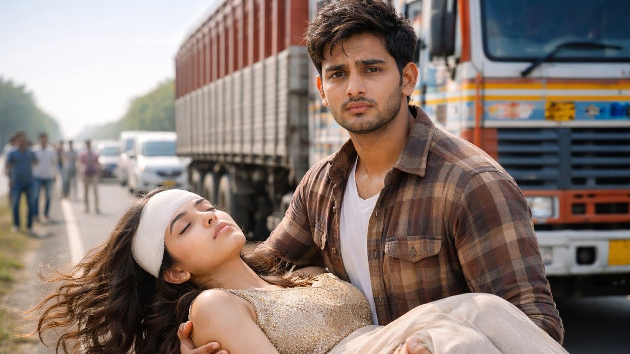 हाईवे पर बेहोश अमीर लड़की को ट्रक ड्राइवर ने अस्पताल पहुंचाया… पहचान खुली तो पूरा शहर हैरान रह गया 🚑