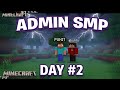 Me And My Friend Play Minecraft Admin SMP Part#2 Day#2 | Punit And abuntu.LIVE