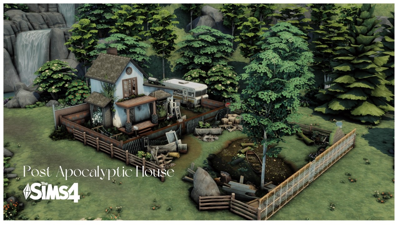 Post Apocalyptic House | The Sims 4 Indonesia