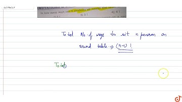 In how many ways can 6 students sit round the table is