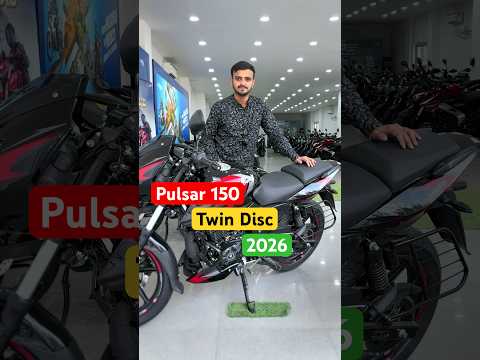 ये है नया अवतार😍All New Bajaj Pulsar 150 Twin Disc 2026 Model | New LED setup #pulsar150 #pulsar