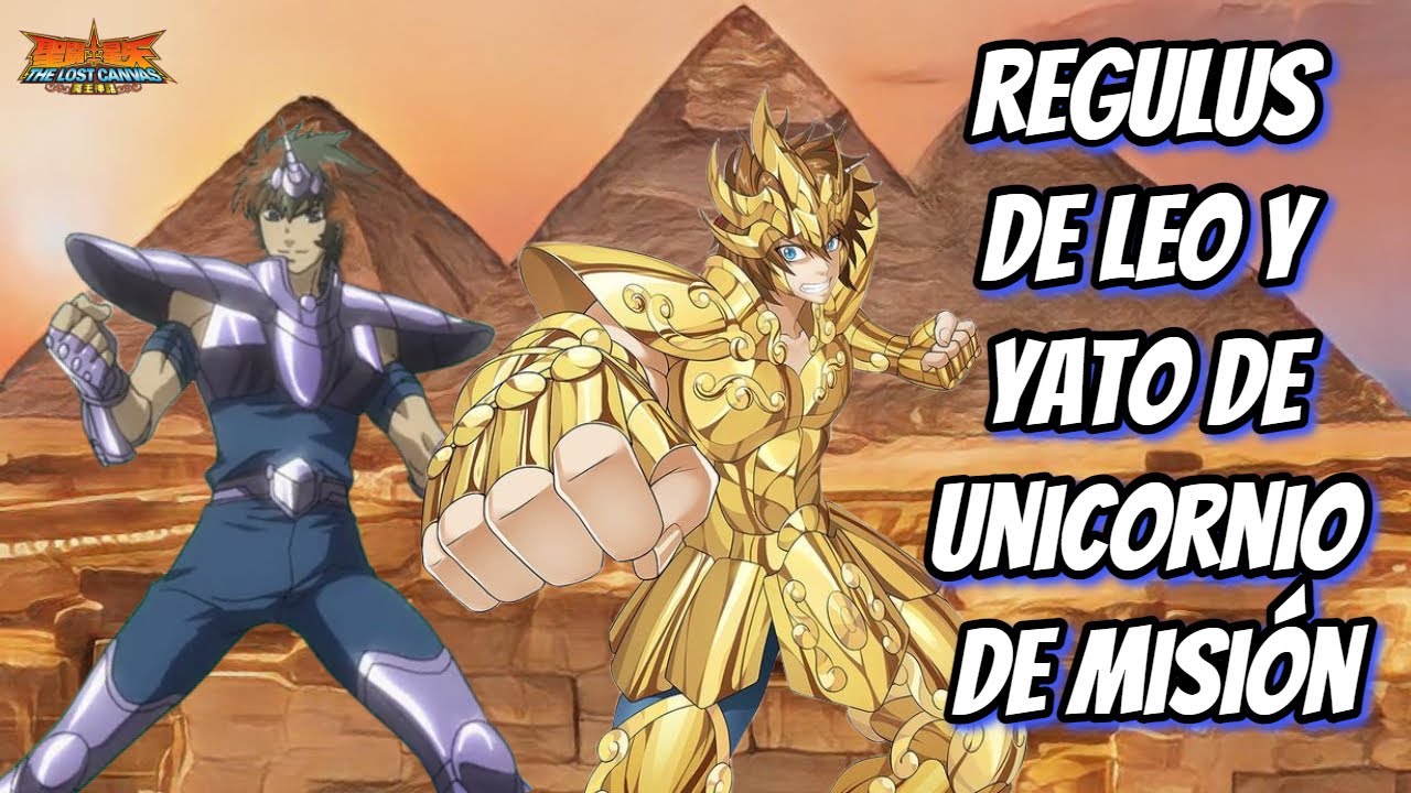 Misión de Regulus y Yato en Egipto 🦁🦄 Saint Seiya Lost Canvas Capitulo Especial