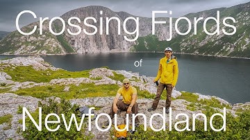 Crossing fjords of Newfoundland