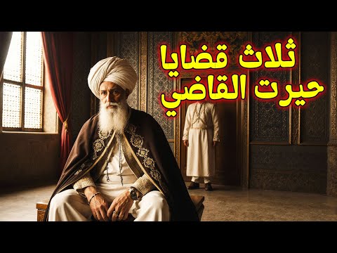 أغرب ثلاث قضايا حيرت القاضي الذكي