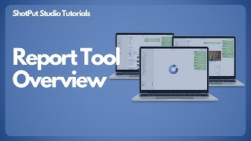 ShotPut Studio Tutorials - An Overview of the Report Tool