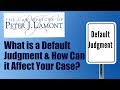 What is  Default Judgment?