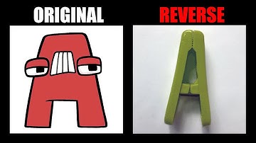 Reverse Alphabet Lore But In House (A-Z...) - Alphabet Lore Meme Animation - TD Rainbow