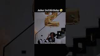 Raat se subah tak Asher ka surprise dekhke reaction 😳🎉 #shorts #shortsfeed #asher @Prernamalhan